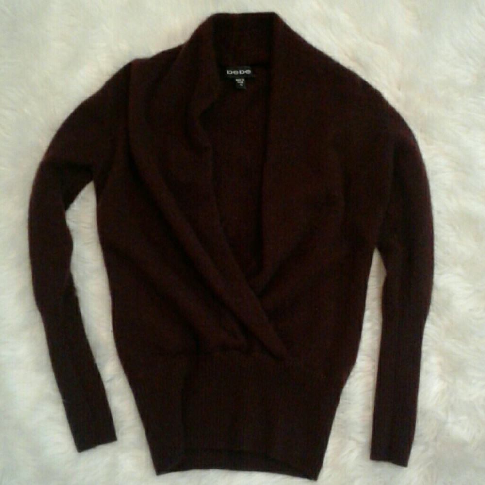 bebe cashmere sweater